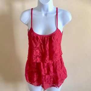 2 for $15 - Charlotte Russe Ruffled Tank Top